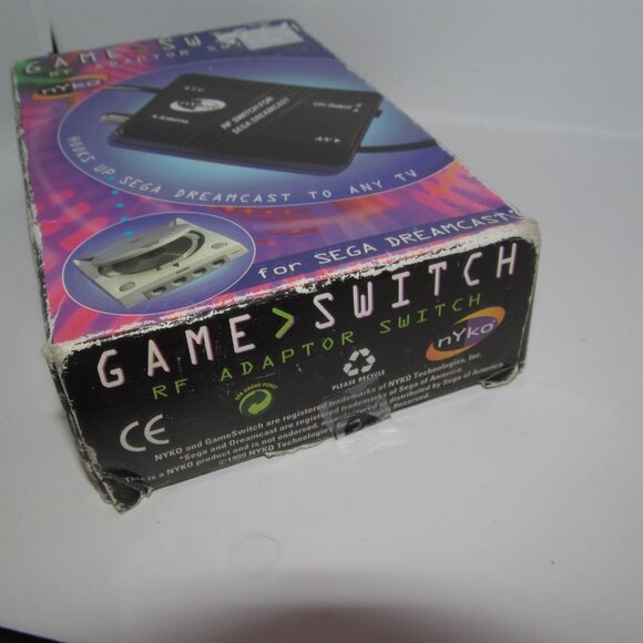 Nyko Game Switch Sega Dreamcast RF Adaptor Switch Video Games Accessory Cord - Picture 3 of 3